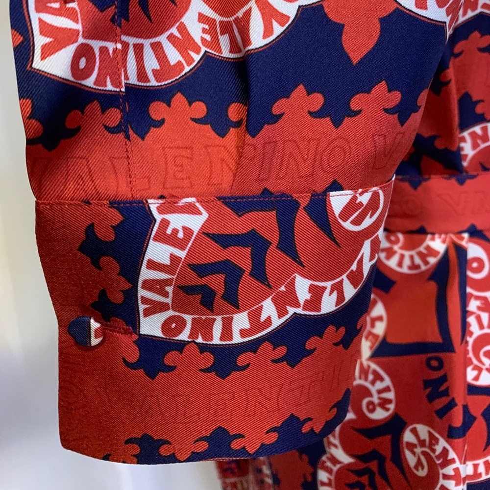 100% silk Valentino shirt/dress - Picture 4 of 16